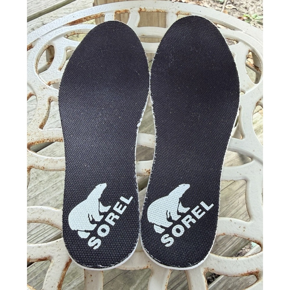 SOREL Kids Out N About Classic Waterproof Boots Grey Brown Felt Suede Size 13 - Picture 13 of 16